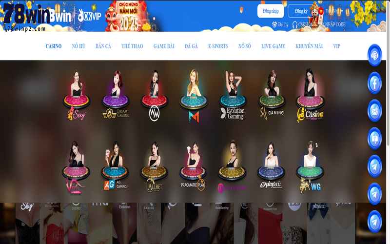 Những lý do để người chơi tham gia DG Casino tại 78WIN