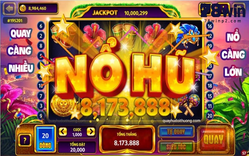 Khám phá những tựa game nổ hũ 78WIN cực hot hiện nay